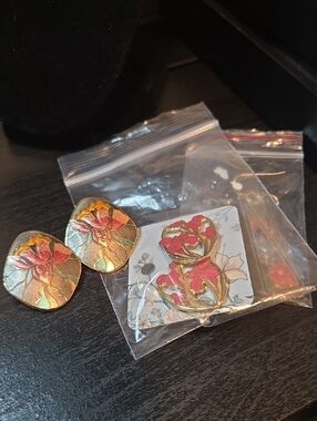 Cloisonné Earrings